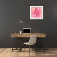thumbnail image 3 of Lavoie, Tina 26x26 White Modern Wood Framed Museum Art Print Titled - Peony Garden, 3 of 4