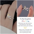 thumbnail image 1 of Anillos para mujer, regalos para mujer Anillo de diamantes con ajuste de gramo abierto y circonita recortada para mujer El anillo, 1 of 5