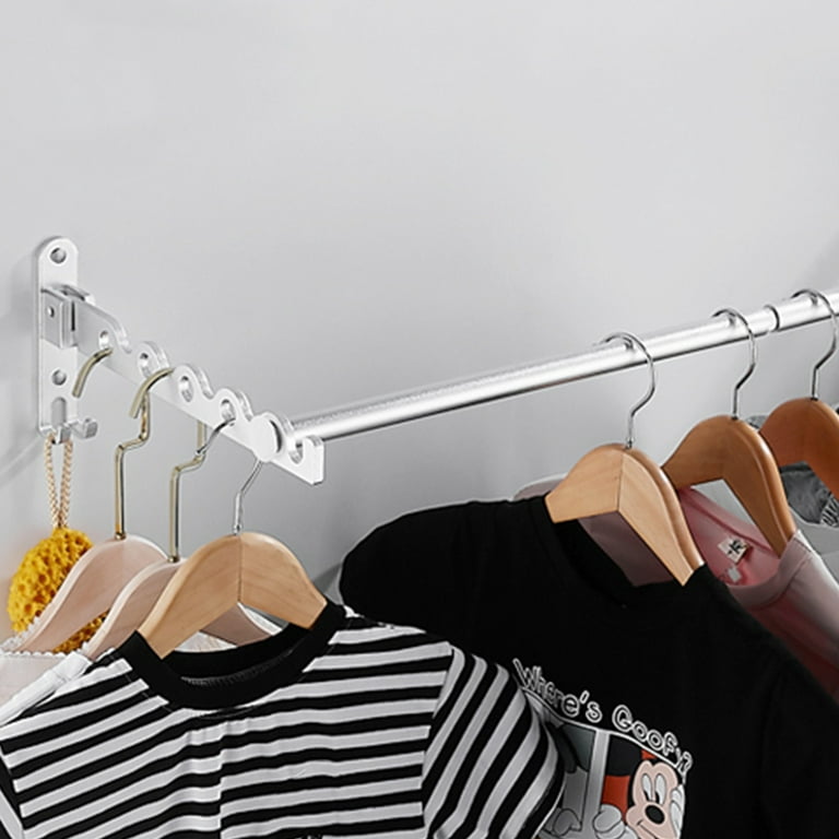Xianers Space Saver Clothing Hanger, Wall Mounted Clothes Hanger