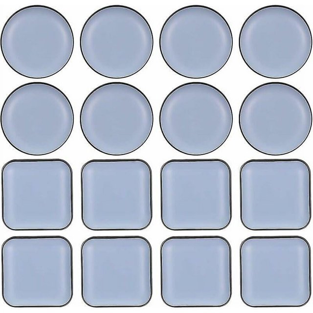 16 Piezas Deslizadores de Teflón ZHCH Almohadillas Autoadhesivas para Muebles Profesional para Proteger Pisos Laminados y Alfombras