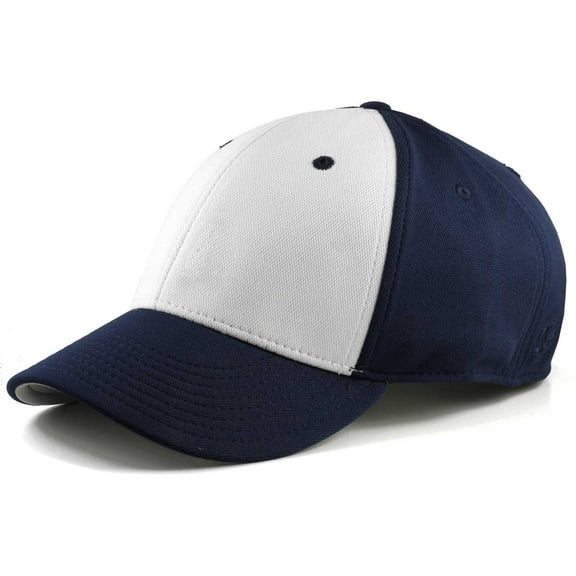 Sportflex XL/XXL Baseball Caps for Big Heads - Navy/White