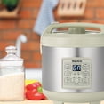 thumbnail image 2 of Starfrit 14-Cup Low-Carb Electric Rice Cooker, Green/Gray—with 7 Presets, 024737-001-0000, 2 of 4
