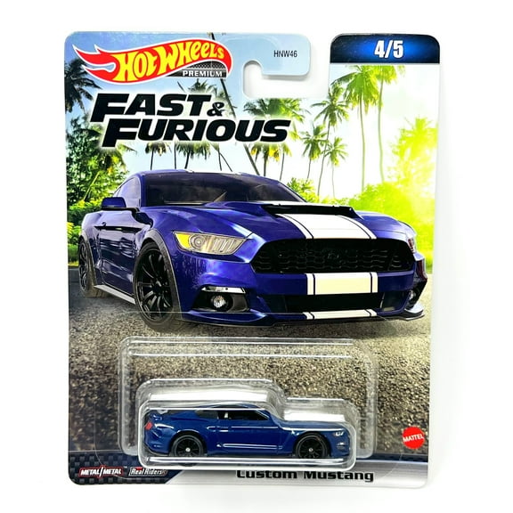 Hot Wheels Premium Fast & Furious Custom Mustang