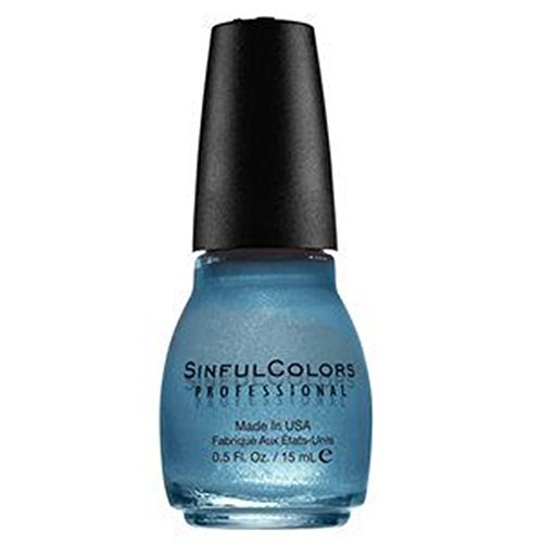 SinfulColors Professional Nail Polish, Ice Blue