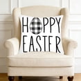 thumbnail image 4 of Ohufall Easter Pillowcase With Hidden Zipper Perfect For Easter Home Decorations Easter Office Decor And Family Spring Holiday Gift, 4 of 6