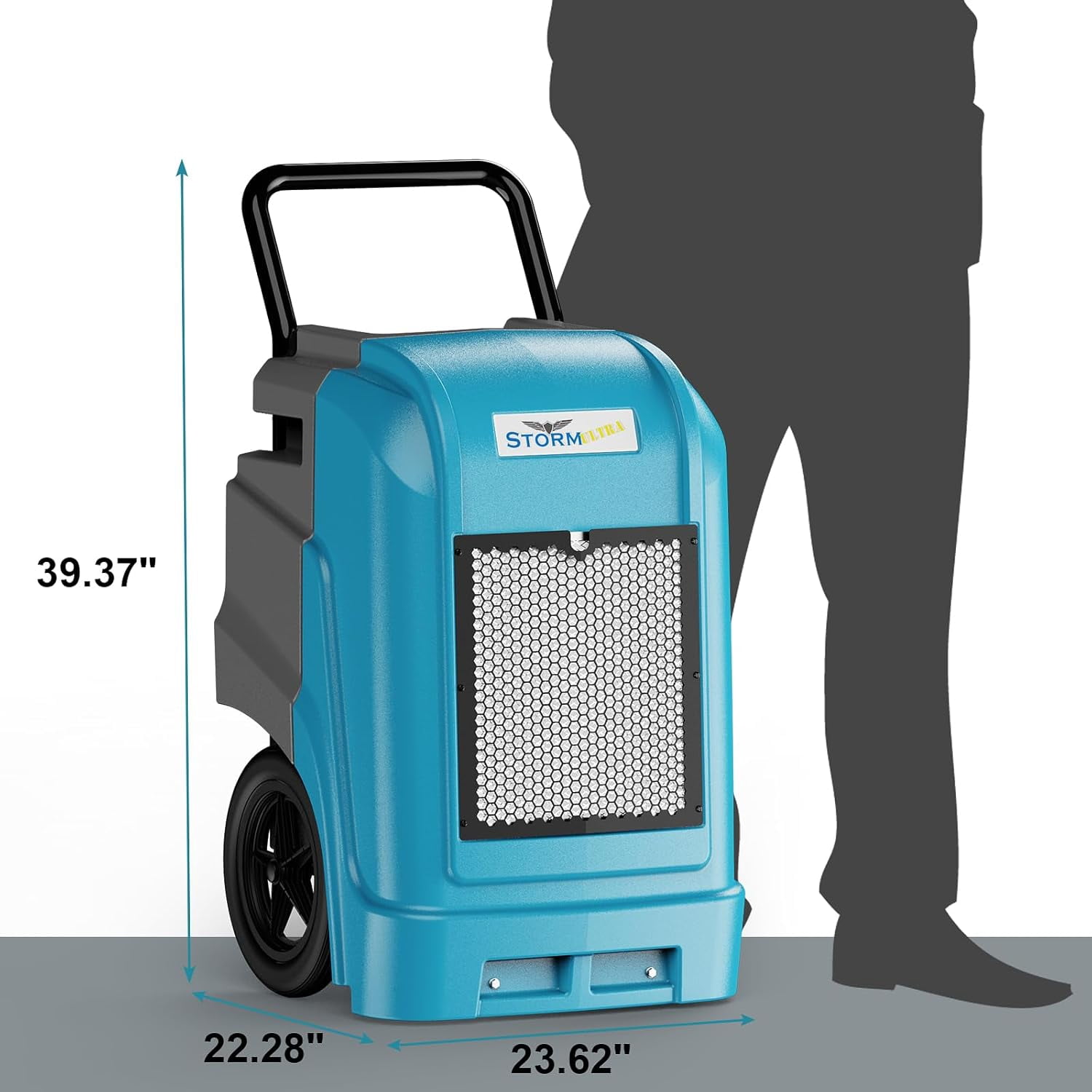 AlorAir 190PPD Commercial Dehumidifier with Pump & Drain Hose, APP Control Smart WiFi Industrial Dehumidifier for Home, Basements, Garages, Job Sites, 5 Years Limited Warranty