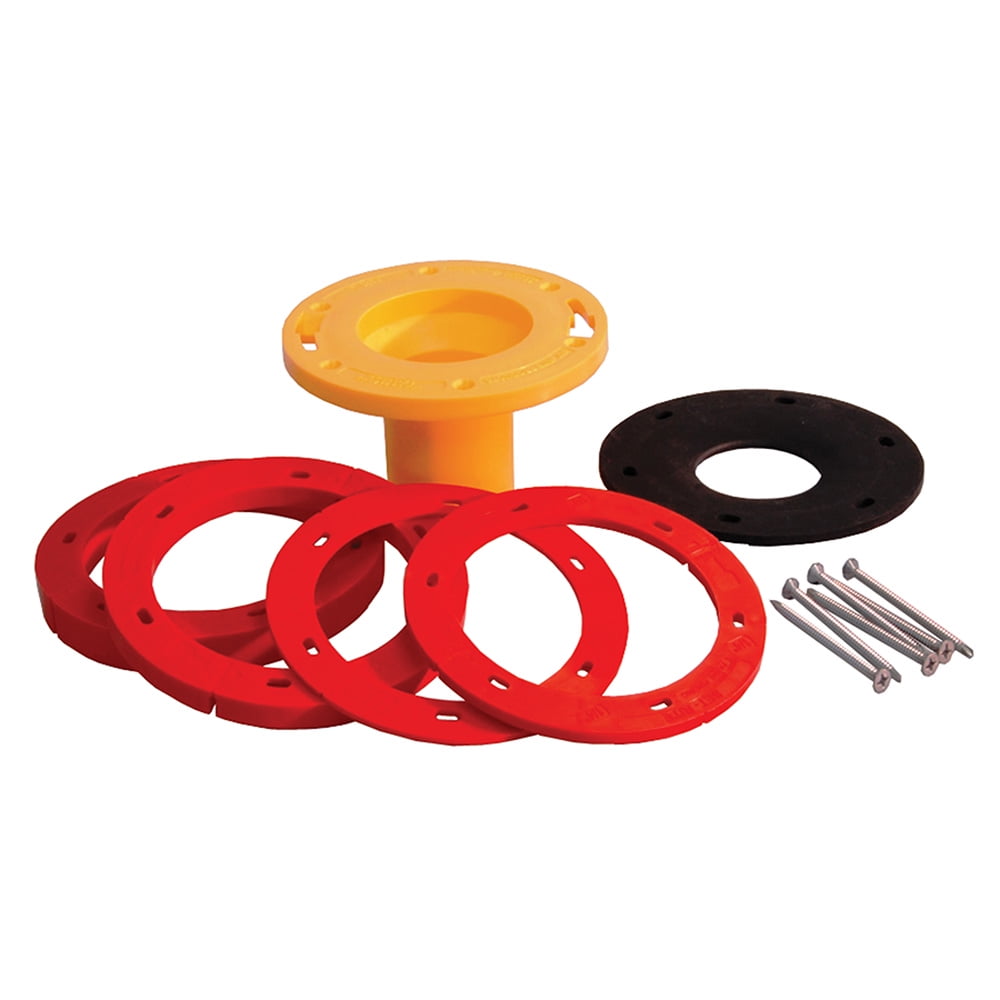 SetRite Toilet Flange Spacer Extender Kit,PartNo C89500 JonesStephens