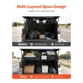 thumbnail image 4 of VEVOR Rear Trunk Cargo Rack, for 2010-2024 Toyota 4Runner, 220 lbs Capacity, Aluminum Alloy Basket Tray Interior Storage Luggage Carrier, Adjustable Height Shelf Stand Organizer, 4 of 9