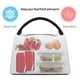 thumbnail image 5 of Fotbe Dinosaur Super Hero Cartoon Bolsa Térmica Portátil con Estampado, Bolsa de Entrega de Alimentos Aislada, Bolsa Reutilizable de Gran Capacidad para Comidas y Supermercado, 5 of 6