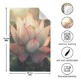 thumbnail image 3 of Kitchen Towel 28x18 Inches x1，Plate Towel, Decorative Towel, Napkin, Tea Towel Tea Towels For Kitchen Dish Cloths & Dish Towels Beautiful Big Lotus, 3 of 7