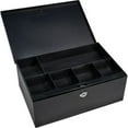 thumbnail image 3 of Barska Cash Box and 6-Compartment Tray with Key Lock, 3 of 8