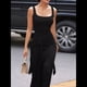thumbnail image 5 of Vestido de Verano para Mujer, Sin Mangas, con Cuello Cuadrado, Sexy, con Doble Forro, Ajustado, y Maxivestido. Negro M, 5 of 10