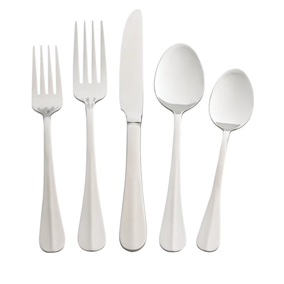 International Silver Simplicity 53-Piece Stainless Steel Flatware Set