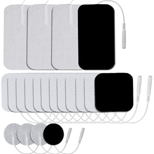 LotFancy 20-Pack TENS Replacement Electrode Pads