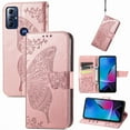 thumbnail image 6 of For Moto G Stylus 5G 2024 /G Stylus 5G 2023 Case, Embossed Wallet Case For Moto G Play G Power 5G Edge 50 Ultra with Card Slots Cash Holder Magnetic Clasp Shockproof Kickstand Cover with Hand Strap, 6 of 14