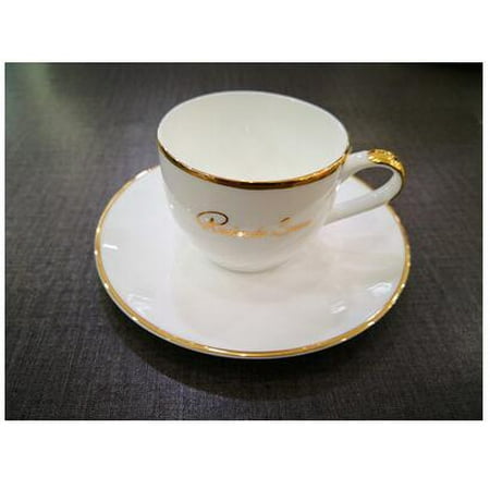 

Gold Afternoon Tea Cup Saucer Set Coffee Cup Tea Pot Set Tea Trays Bridesmaid Gift