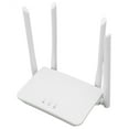 thumbnail image 2 of Enrutador inalámbrico 4G LTE 300Mbps Cat4 Router de punto de acceso WiFi móvil con ranura para tarjeta SIM para área europea 100‑240 V Enchufe del Reino Unido, 2 of 10