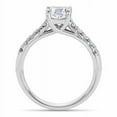 thumbnail image 3 of Pompeii 1 1/2 Ct Cushion Diamond Engagement Ring 14k White Gold Lab Grown (GH,VS2-SI1), 3 of 3