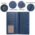 thumbnail image 5 of FALAN MULE Ultra Slim Thin Women Wallet RFID Blocking Card Holder Leather Bifold Ladies Wallet, 5 of 7