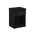 thumbnail image 5 of Furinno TIDUR Night Stand, Nightstand with Drawer, Bedside Table, End Table, Side Table with Storage Shelf, Bar Handle Drawer, for Bedroom, Living Room, Americano, 5 of 5