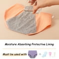 thumbnail image 2 of Hbhpov Culottes Menstruelles Protectrices en Coton pour Femmes, Culottes Anti-Fuites, Lot de 5, Tailles TP-TG, 2 of 6