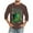 Brown, variant on HaoXianJian Mens St Patricks Day Shirt formal hat Print Irish Shamrock Paddy's Day Clothes Top Gifts Plus Size 2X 3X 5X