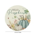 thumbnail image 2 of Single-Sided Printed Linen-Like Fall Placemats - 13.98in Maple & Pumpkin Themed Table Mats for Home Decor, Adds Festive Vibe to Dining Tables, Ideal for Fall Meals & Gatherings, 35.5cm, D, 2 of 6