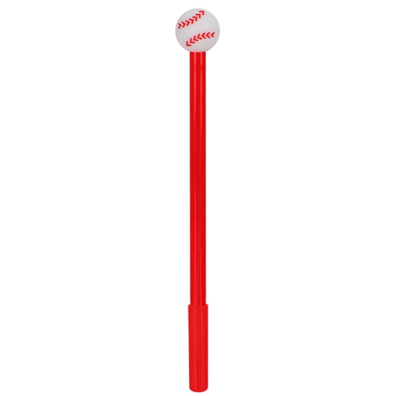 Baseball-Shaped Gel Pen, Red, 0.5mm Black Ink – Fun Sport Pen for Office, Home, or Party Favors