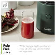 Hurom Cold Press Juicer Machine, H320 Low Pulp Slow Juicer (White)