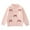 Pink, variant on NAISIBABY Kids Girls Long Sleeve Sweater 10T, Soft Knit Plaid Bowknot Crewneck Fall Winter Pullover Tops Beige