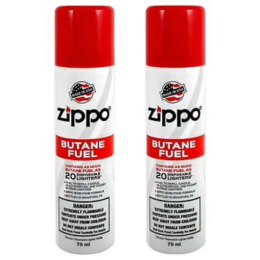 Zippo Butane Fuel 2 Ct 75 ml