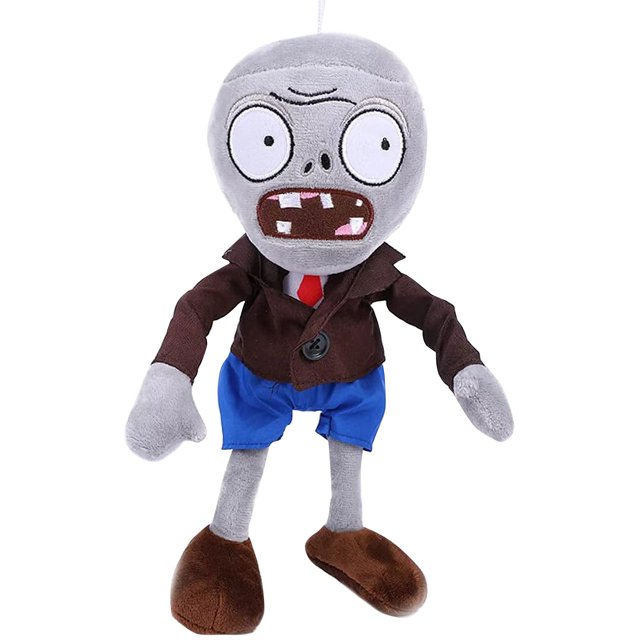 KEVCHE 30cm Plants vs Zombies de Peluche Juguetes, Plantas contra Zombies Juguetes Zombie Muñeca, PVZ Plush para Cumpleaños de Niños y Aficionados a los Juegos, Edad 4+