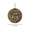 thumbnail image 4 of EWASWON Christmas Religious 2D Nativity Hanging Ornament, 10cm Small Decor for Holiday, Sacred Christmas Gift, 4 of 4