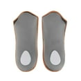thumbnail image 4 of 2 Pares Unisex 3/4 Arch Support Plantillas de material cuero Almohadillas Para Para El Dolor De Pies jinwen Plantillas ortopédicas, 4 of 7