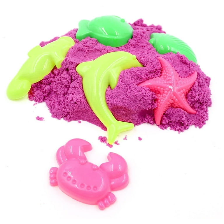 100g Magic Sand Toy Soft Clay Slime Educational Colored Space Sand Supplies  Play Sand Antistress Kids Toys For Children
