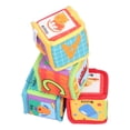 thumbnail image 3 of Soft Baby Blocks, Hand Eye Coordination Bright Color Stable Soft Fabric Building Blocks  For Children For Home Soft Baby Blocks, 3 of 8