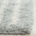 thumbnail image 4 of SAFAVIEH Casablanca Wilmer Abstract Shag Area Rug, Blue/Ivory, 4' x 6', 4 of 10