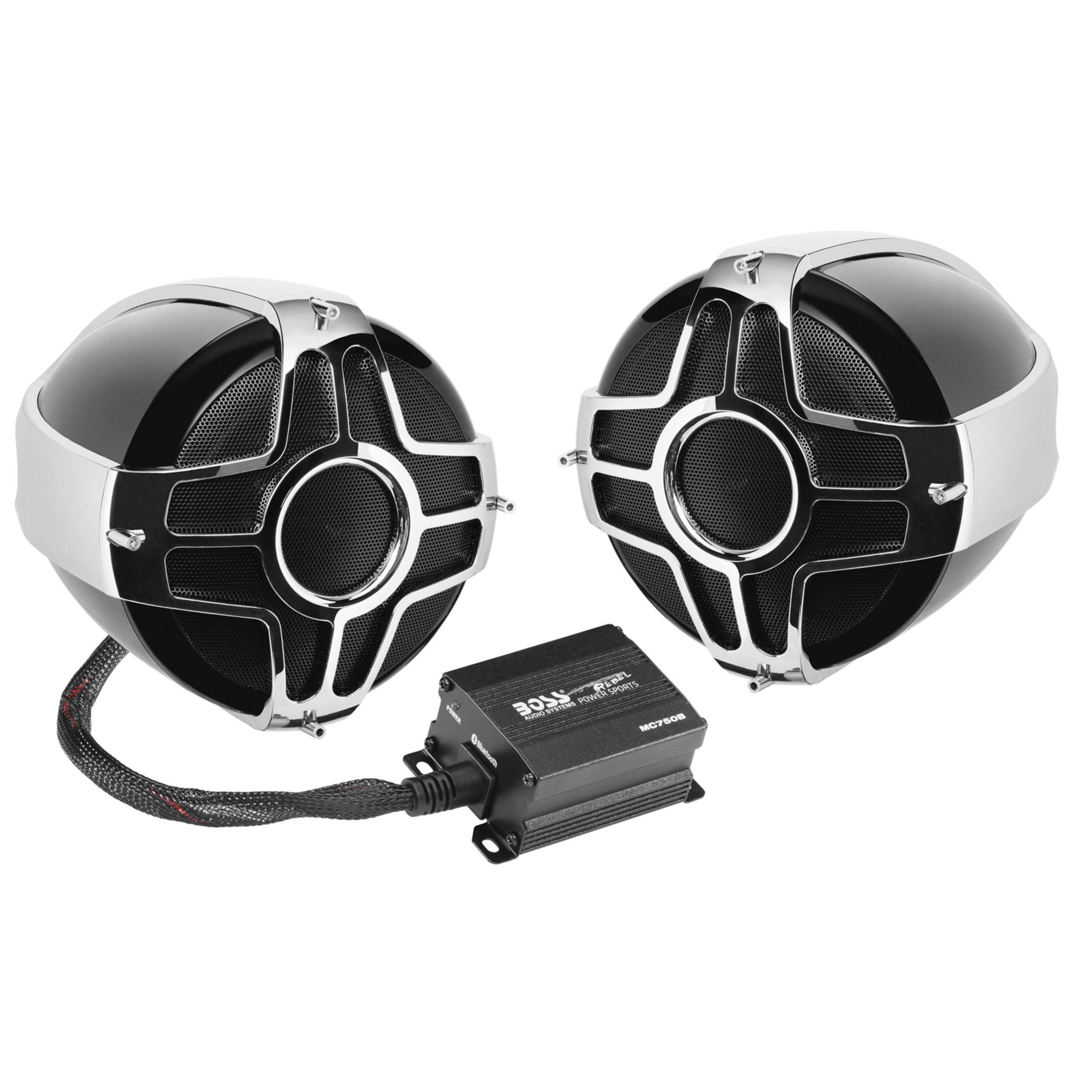BOSS Audio Systems MCBK470B 3 inch 