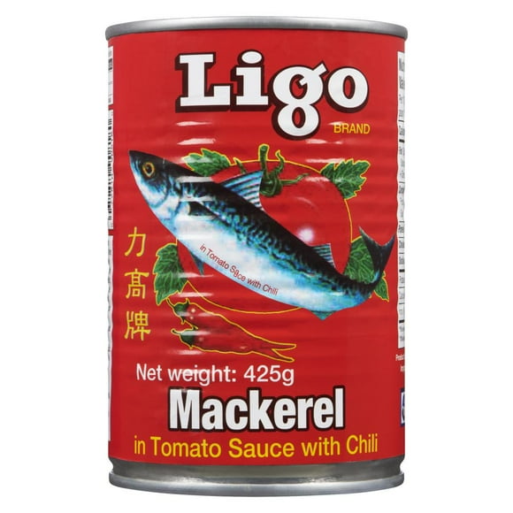 Ligo Mackerel in Tomato sauce with Chili 425g per can, Ligo Mackerel in Tomato sauce with Chili 425g per can