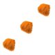 thumbnail image 1 of Billuyoard Adorno de flecos de plumas de avestruz, decoración para manualidades y costura, 9-15cm, color naranja Type1 NO1, 1 of 1