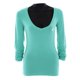 thumbnail image 4 of Playera Para Mujer K-SWISS Cuello V Manga Larga Verde Talla M, 4 of 4