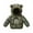 03Brown, variant on Hicidod Toddler Winter Coats Puffer Padded Thicken Jacket Lightweight Outwear Print Cute Bear Ears With Hooded Clothing