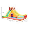 thumbnail image 4 of Castillo Parque Acuático Inflable “Burguer Party Park” (Bomba de Aire y mochila de transporte incluidos), 4 of 4