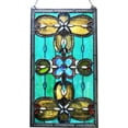 thumbnail image 2 of RADIANCE Goods Tiffany-Style Victorian Stained-Glass Window Panel 26" Height, 2 of 5