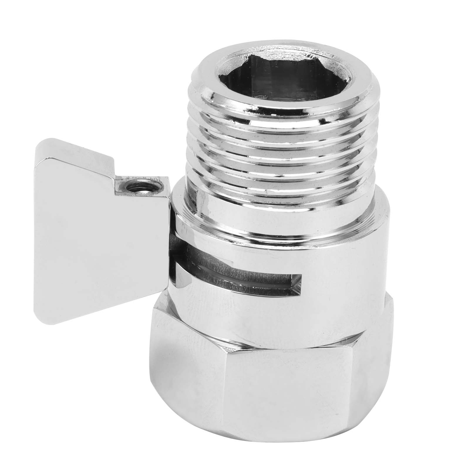 Shower Shut Off Valve G1/2 Thread, Water Flow Control with Lever Handle ...