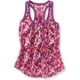 thumbnail image 1 of Aeropostale - Camiseta sin mangas floral para mujer, color morado, pequeña Aeropostale Camiseta sin mangas, 1 of 1