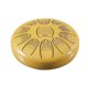 thumbnail image 5 of Tambor de lengüeta de acero de 6 pulgadas 11 Tune Hand Pan Drum Tank con mazos (F Gold) Ndcxsfigh Nuevos Originales, 5 of 9