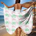 thumbnail image 2 of Idoravan Beach Vacation Clothes for Women Women's Printing Beach Dress with Skirt Long Skirt Casual Fashionable Cover Ups, 2 of 9