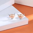 thumbnail image 2 of Daolelai Highland Cow Earrings, 2 of 6