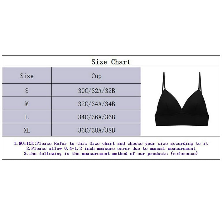 Lingerie For Women Plus Size Low Back Bras For Women Wire Free Deep V  Invisible Spaghetti Strap Convertible Sleep Bras 